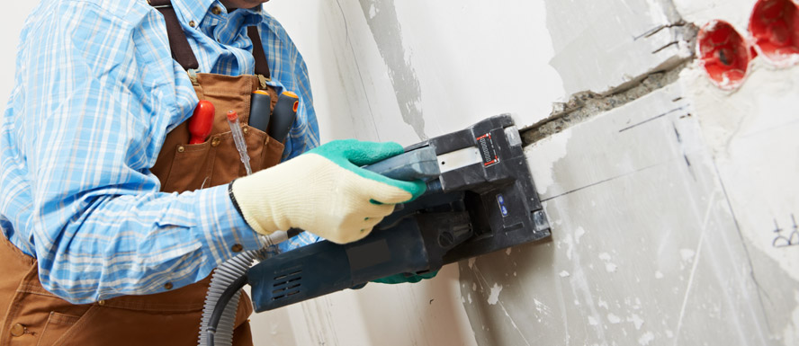 Ter Haar Techniek | Badkamer renovatie in 13 stappen | Sleuven frezen