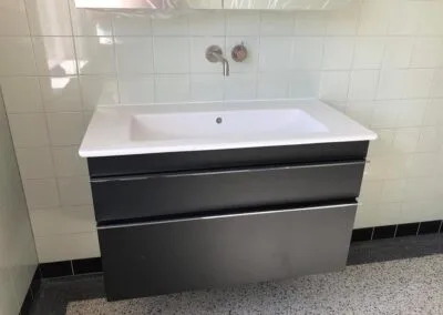 Toilet & badkamer renovatie in Ilpendam door Ter Haar Techniek