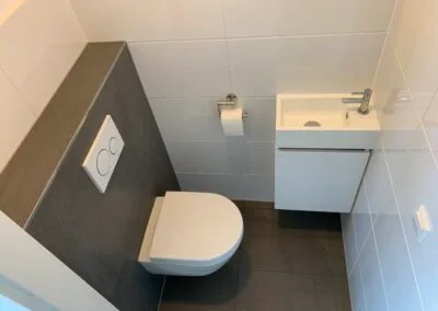 Toilet renovatie in Purmerend door Ter Haar Techniek